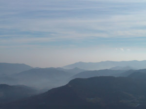 Panorama sui monti