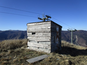 Il baitello sulla Cima Colletta