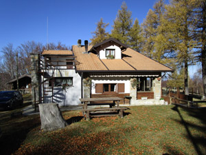 Arriviamo al rifugio