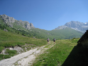 Passo Olone e Presolana da Malga Campo