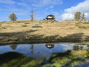 Il laghetto poco sotto alla Cima del Laghetto