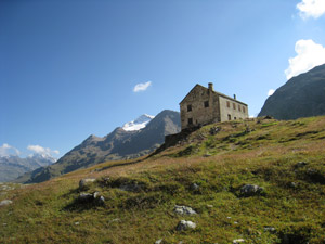 Il vecchio Rifugio Gavia