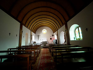 Interno della chiesa