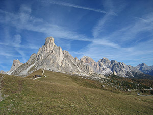 Vista dalla Forcella di Znia