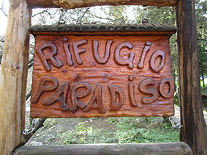Insegna del rifugio