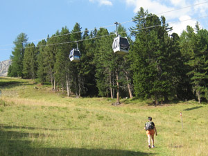 La seggiovia che sale al Sunny Valley