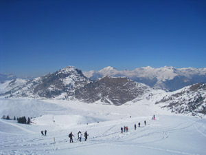 Panorama dal rifugio
