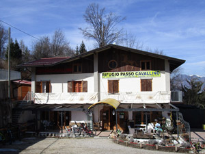 Il Rifugio Passo Cavallino