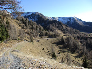 Panorama dalla sterrata