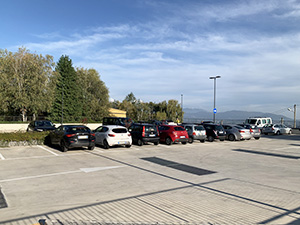 Terzo itinerario - Il  grande parcheggio di Via Cesare Cant