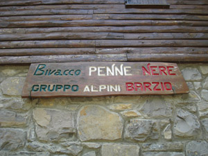 Insegna del bivacco