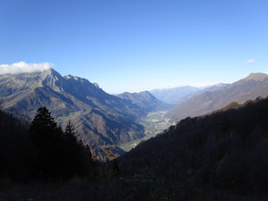 Panorama a valle