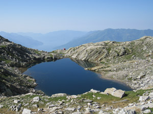 Lago Led, Bivacco Petazzi e Lago di Como