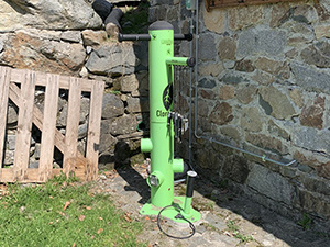 Colonnina per ricarica e manutenzione e-bike