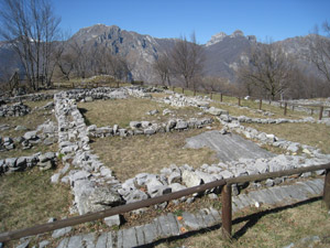 Particolare della Zona Archeologica