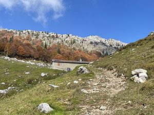 Quasi arrivati alla Baita di Sopra