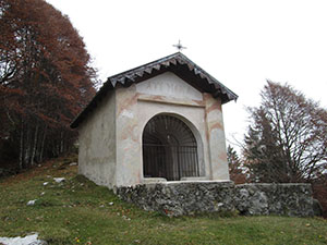 Ritorno (sentiero 502 + 503 Panoramico) - Cappella di San Rocco