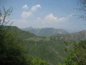 Panorama dal sentiero dei Ladroni
