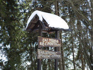 Insegna del rifugio