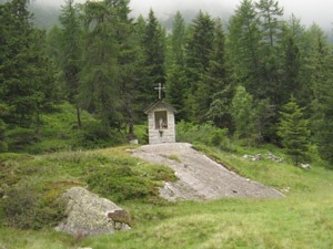 La cappellina alla Piana delle Foppe