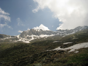 Panorama verso la testata della valle