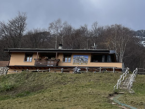 Arriviamo al rifugio