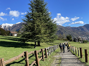 Una veduta autunnale dei Piani di Nava