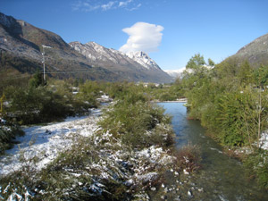 Il Torrente Pioverna a Primaluna