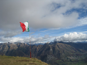 Panorama sui monti