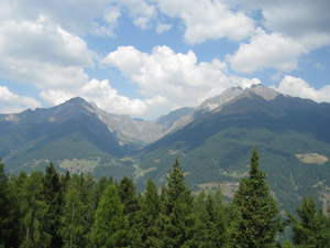 Panorama dal rifugio