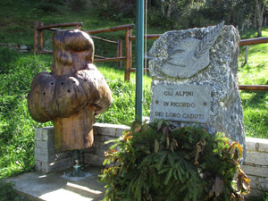Il cippo alpini