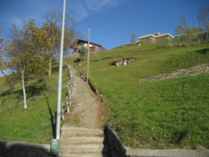 Inizio della mulattiera