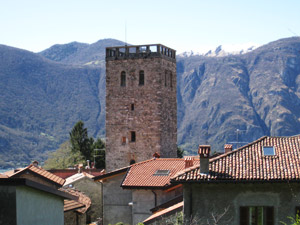 SENTIERO DA RONGIO-MAGGIANA. La Torre di Maggiana
