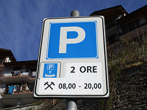 2° ITINERARIO - Parcheggio alla Cooperativa di Consumo di Premana