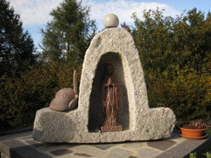 Madonnina girevole in localit Bis