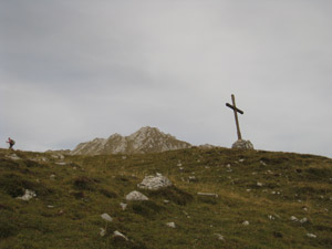 La croce prima del rifugio