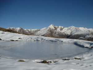 Pozza accanto al rifugio italiano