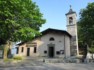 La Madonna dei ciclisti a Colle Gallo