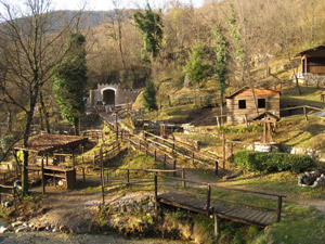 359 - La zona dove viene allestito il presepe vivente a Sarezzo