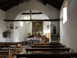 Interno della chiesa