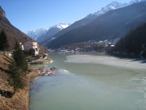 Il Lago di Villa di Chiavenna