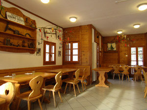 Interno del Rifugio Savogno