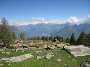 Panorama dal rifugio