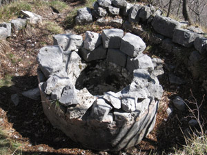 Antico pozzo sullo Zucco della Rocca