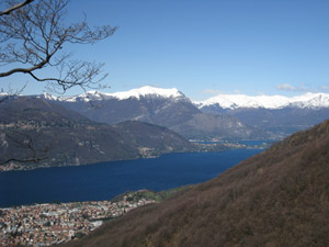 Panorama dalla cima dello Zucco della Rocca