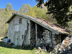 La vecchia baita di Coria