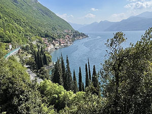 Panorama dal cimitero