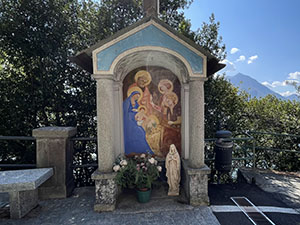 Santella accanto al cimitero
