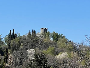 Vista sul Castello di Vezio