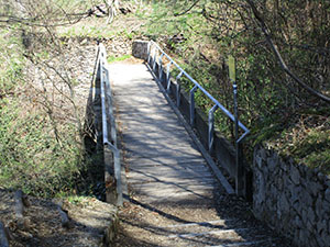 Il ponte sulla Valletta di Biosio